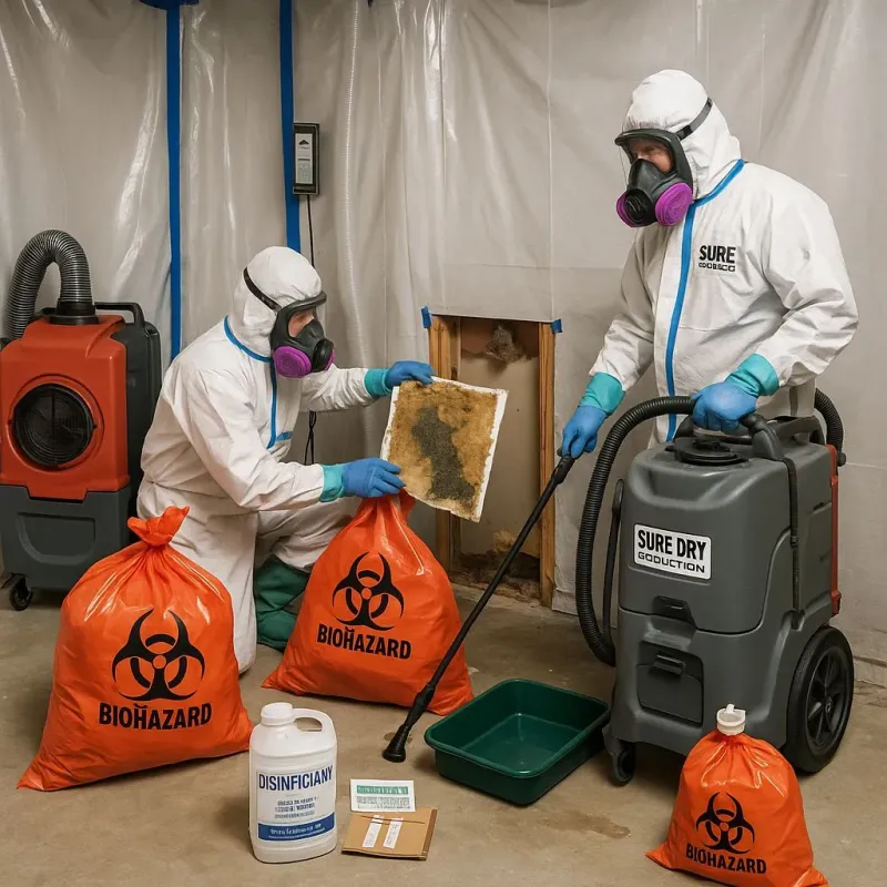 Contaminated Water Handling Protocols process in Okmulgee County, OK